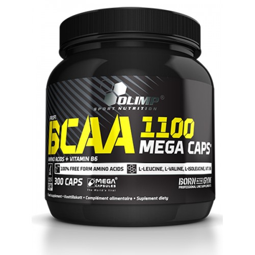 ამინომჟავა BCAA MEGA CAPS 1100