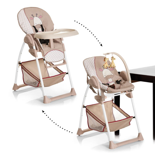 ბავშვის სკამ-მაგიდა + შეზლონგი HAUCK SIT'N RELAX  (665176)
