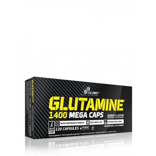 ამინომჟავა GLUTAMINE MEGA CAPS 1400