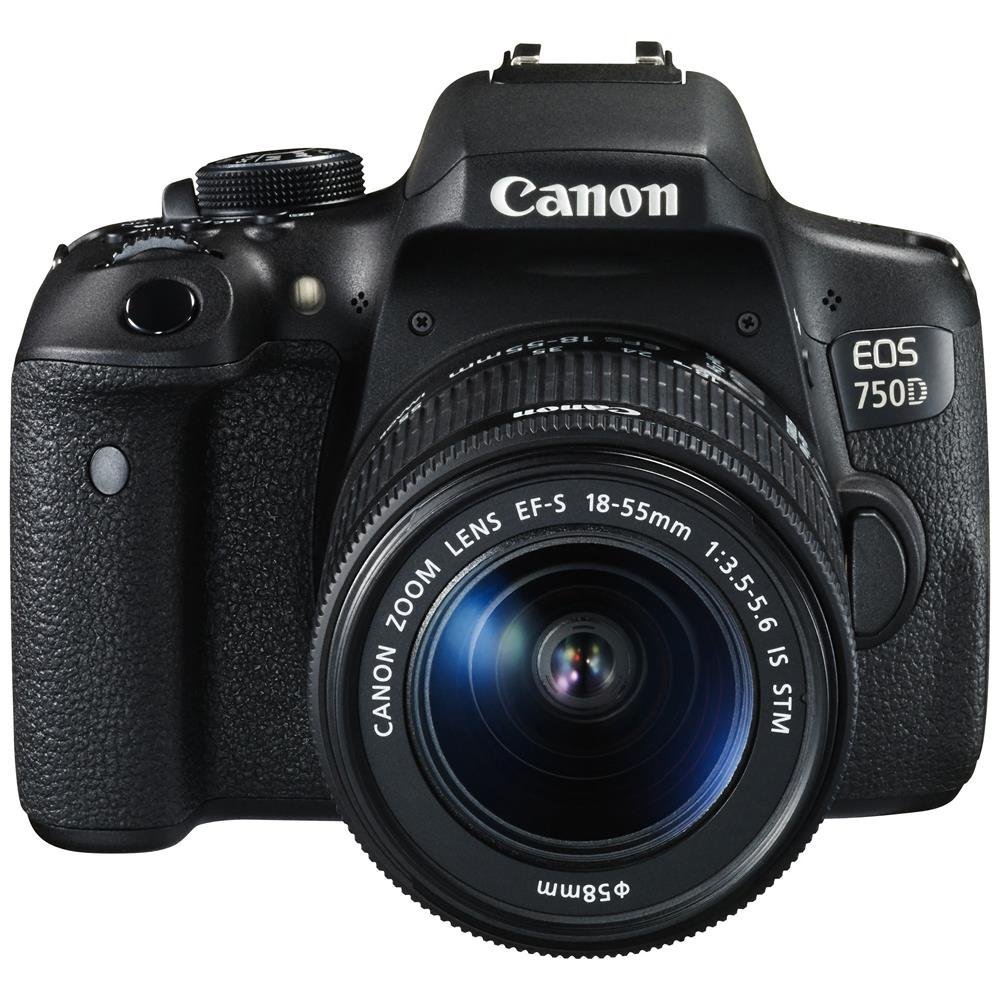 ფოტოაპარატი Canon EOS 750D 18-55 IS STM BLACK