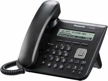 IP ტელეფონი PANASONIC KX-UT123 BLACK