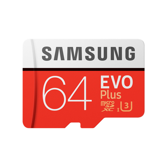 Samsung EVO Plus 64GB Micro SDXC UHS-I U3 (MB-MC64GA/RU)