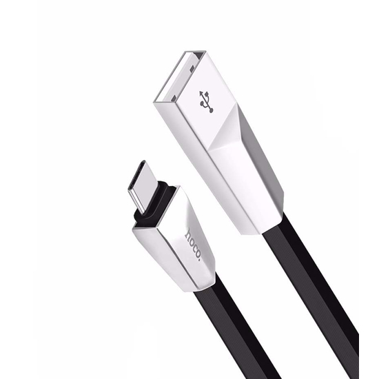 USB კაბელი HOCO X4 Zinc Alloy Rhombic USB Type-C 2.4A Charging Cable