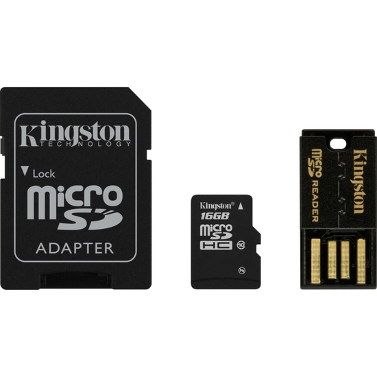 მეხსიერების ბარათი Kingston Multi-Kit/Mobility Kit 16GB Class 10 (MBLY10G2/16GB)