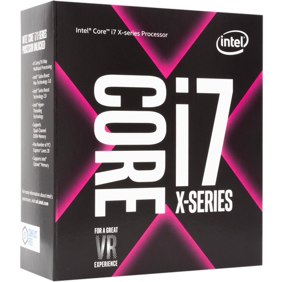პროცესორი Intel Core i7-7800X (8.25MB Cache, Up to 4000 MHz)