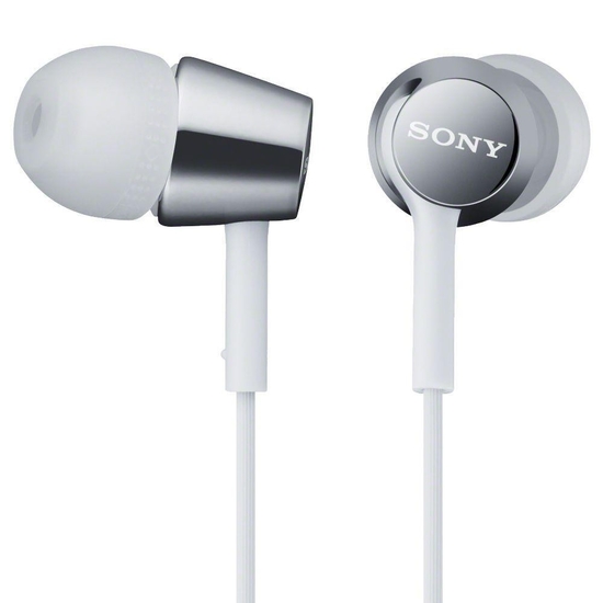  ყურსასმენი Sony MDR-EX150 White (MDR-EX150W.E)