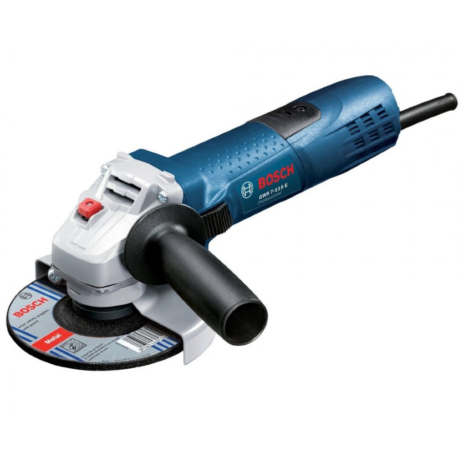 კუთხსახეხი BOSCH GWS 7-115 E ANGLE GRINDER (0601388203)