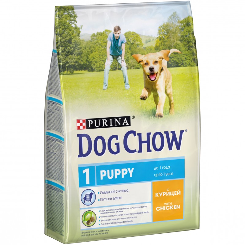 Dog Chow ლეკვის ქათმით 14კგ