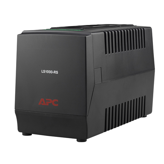 UPC APC Line-R 1000VA (LS1000-RS)