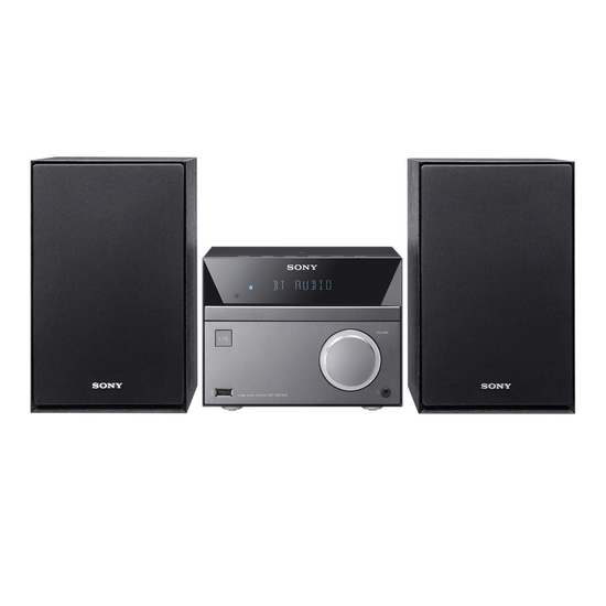 დინამიკი Sony Hi-Fi System (CMT-SBT40D)