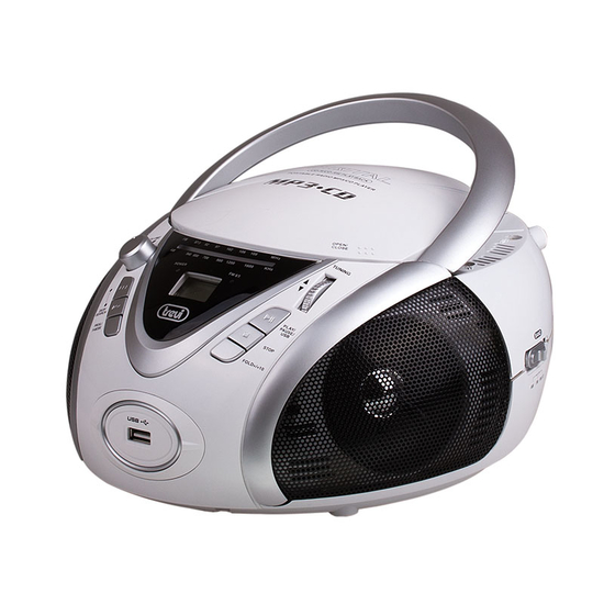 დინამიკი Trevi BOOMBOX CMP542 White