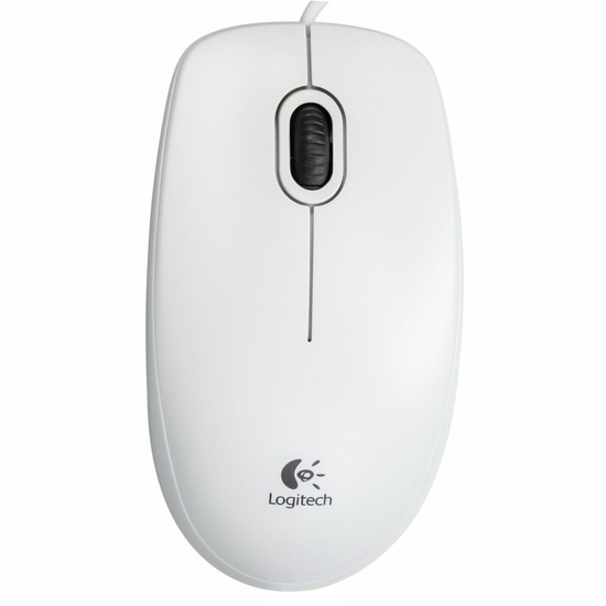 მაუსი Logitech B100 White