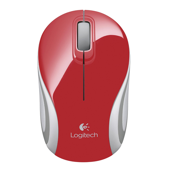 მაუსი Logitech M187 mini (910-002732) - Red