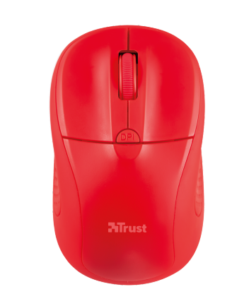 მაუსი TRUST PRIMO WIRELESS MOUSE RED