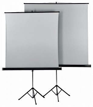 პროექტორის ეკრანი HAMA TRIPOD PROJECTION SCREEN 155 X 155 CM DUO (18795)