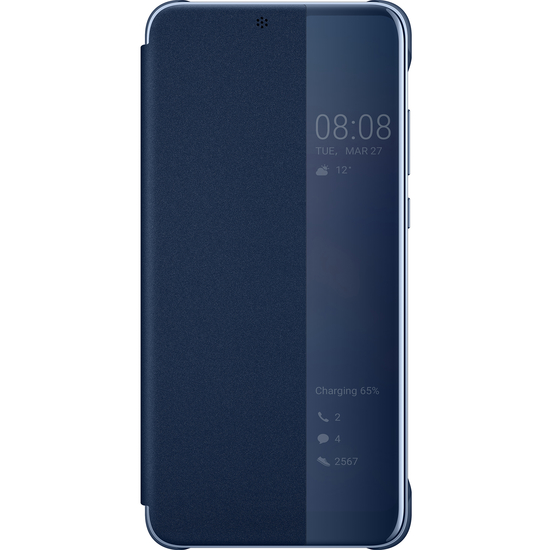 ქეისი Huawei P20 Smart View Flip Cover (51992359) Blue