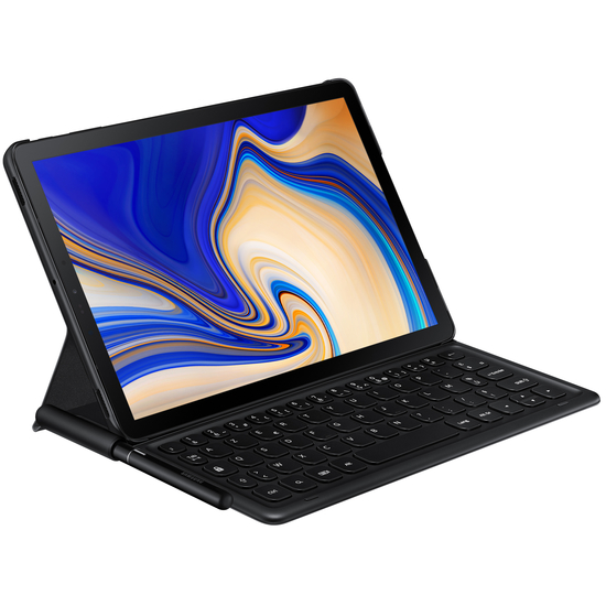 ტაბლეტის ქეისი Samsung Galaxy Tab S4 Keyboard Cover (EJ-FT830BBRGRU)